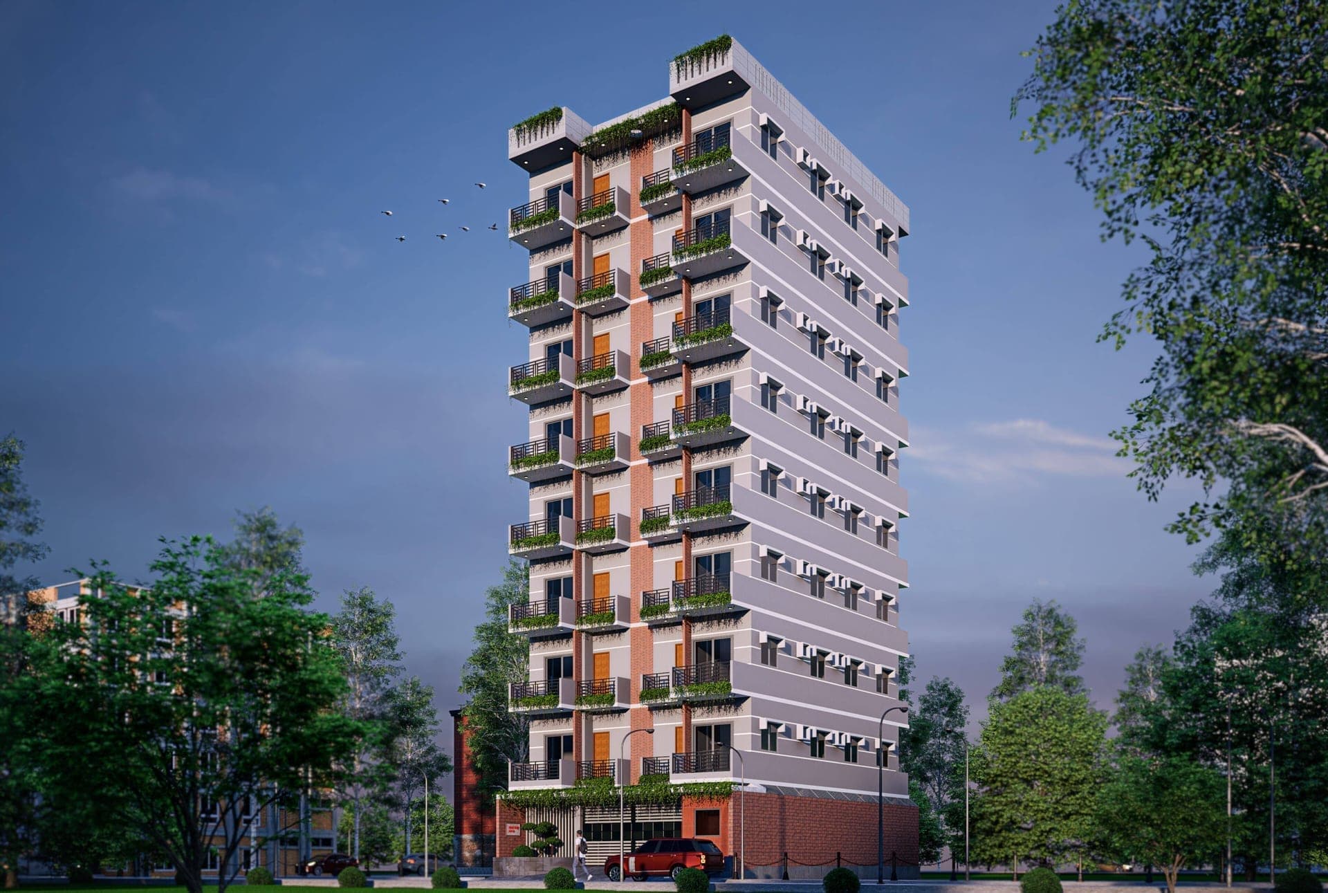 MARVEL TOWER — Ongoing G+8 Residential Tower | 35% Complete in South Keraniganj, Dhaka
