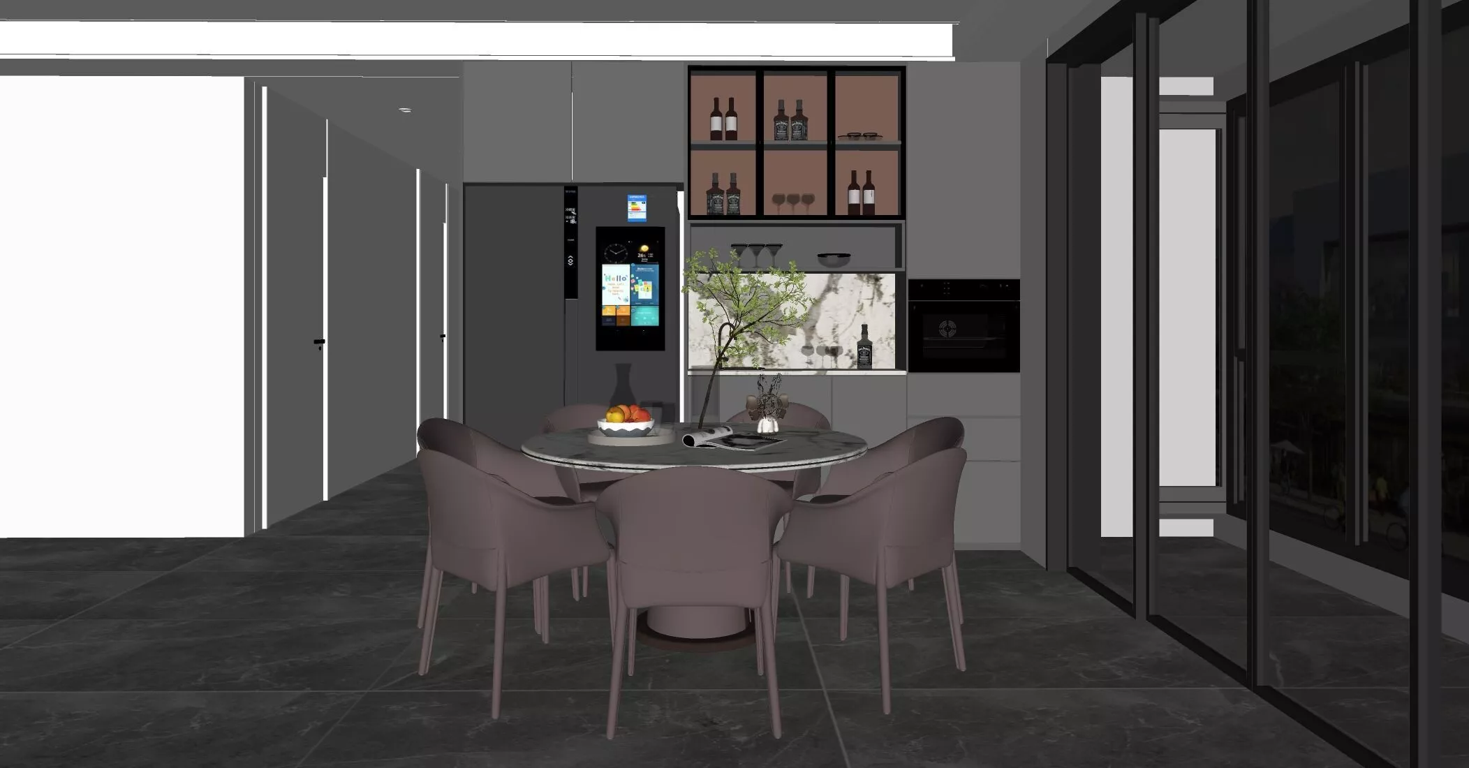 Dining Room Design thumbnail 4